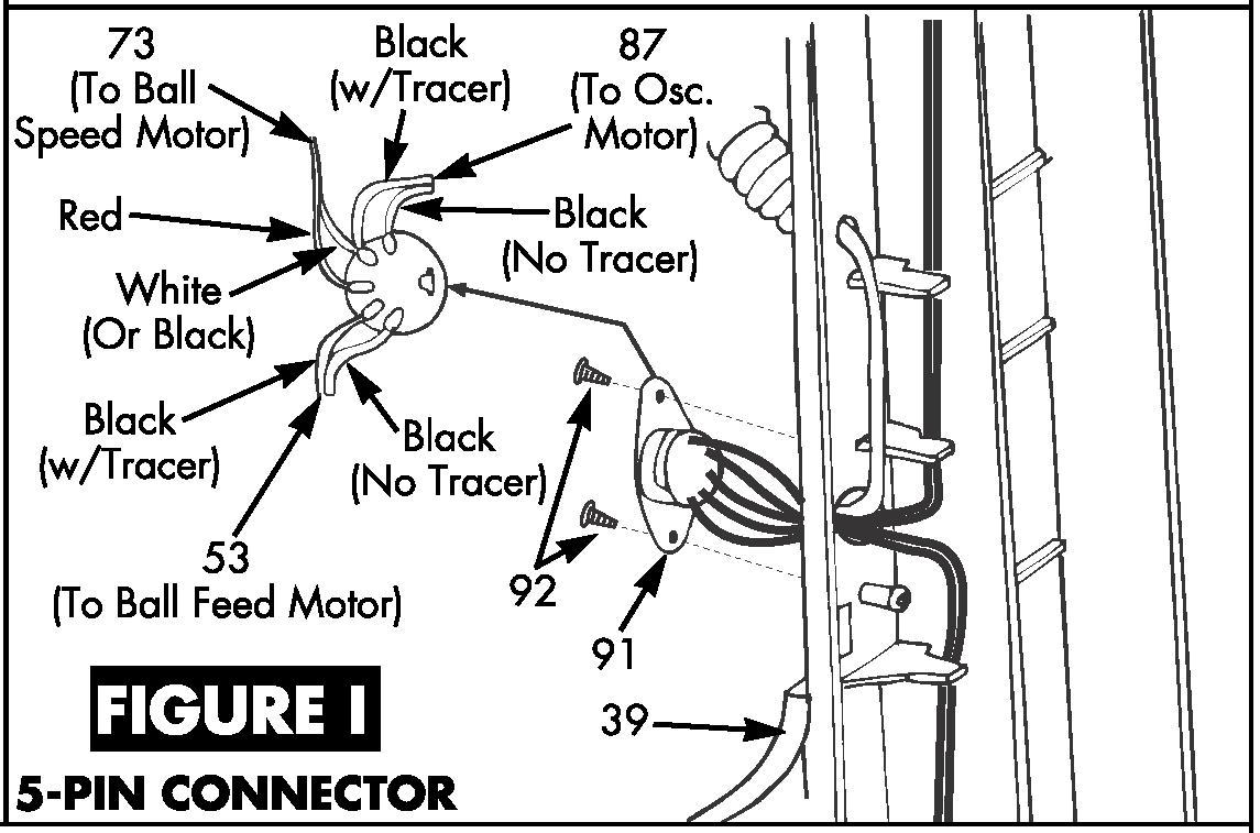 Newgy Spare Part 2000-210A, Osc Wire w/Connector